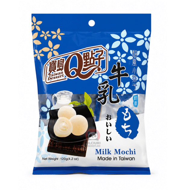 Mochi cu Lapte Royal Family 120 g – Desert Asiatic din Orez Glutinos