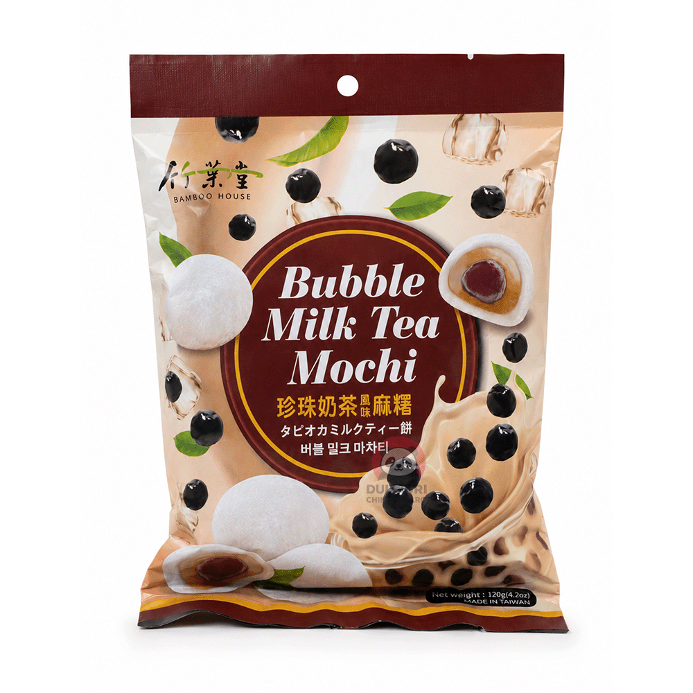 Bamboo House Mochi cu Bubble Milk Tea 120g