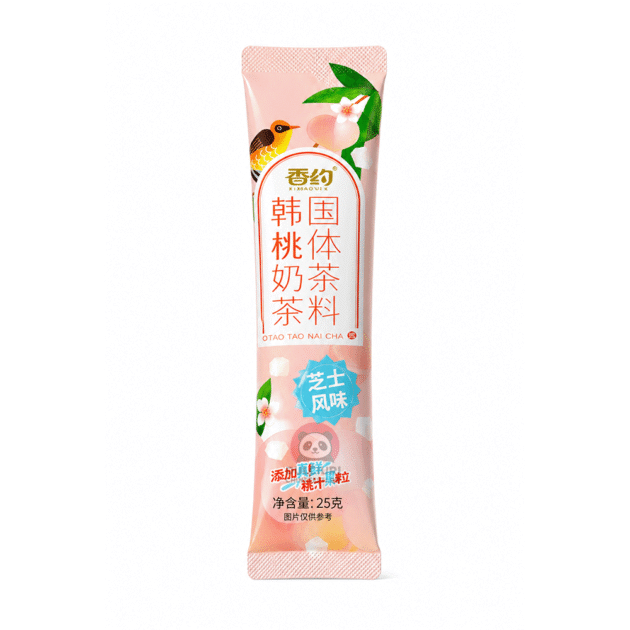Xiabao Yue Ceai cu Lapte Instant cu Piersică și Cremă de Brânză 25 g