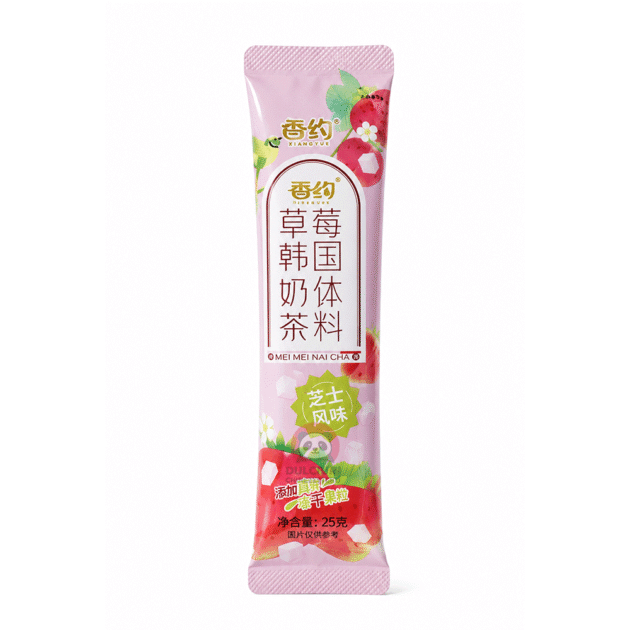 Xiangyue Ceai cu Lapte Instant cu Căpșuni și Cremă de Brânză 25 g