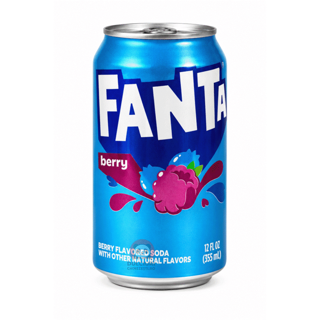 Fanta Berry – Băutură carbogazoasă cu aromă de fructe de pădure 355 ml
