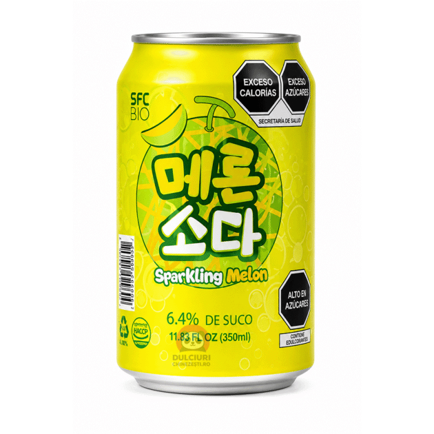 SFC BIO Sparkling Melon (Băutură carbogazoasă cu pepene galben) 350 ml