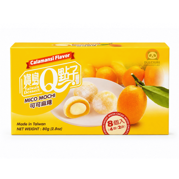 Mochi cu aromă de Calamansi Taiwan Dessert 80g