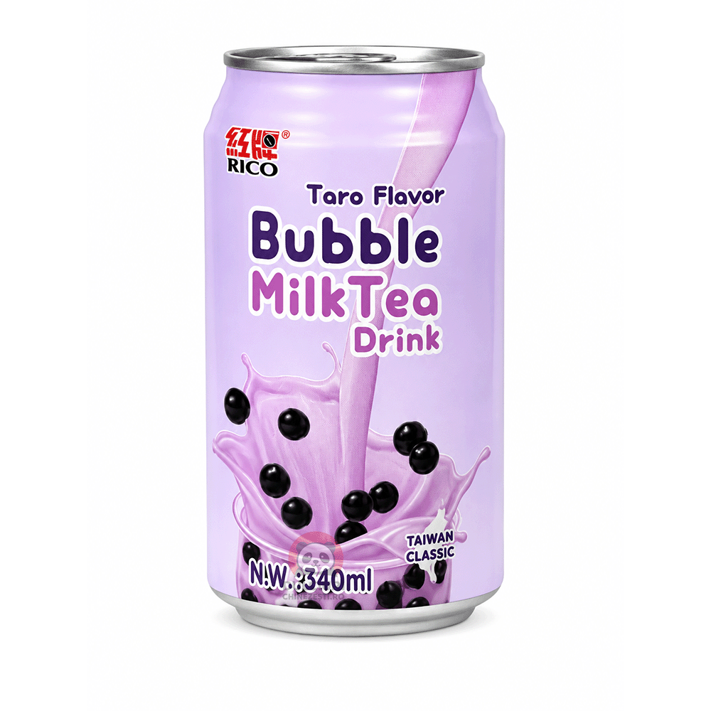 Rico Bubble Milk Tea cu Taro 340 ml
