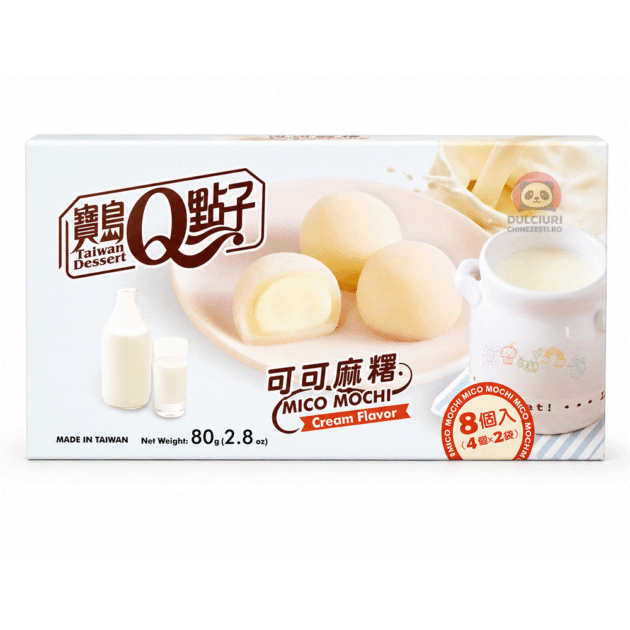 Mochi cu cremă de lapte Taiwan Dessert 80g
