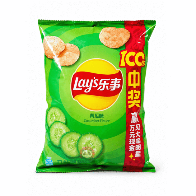 Lay's Chips cu Aromă de Castravete 70g