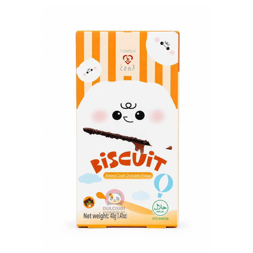Tokimeki Biscuit Stick Almond Crush Chocolat