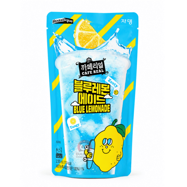 Cafe Real Blue Lemonade – Băutură Coreeană cu Lămâie 230 ml