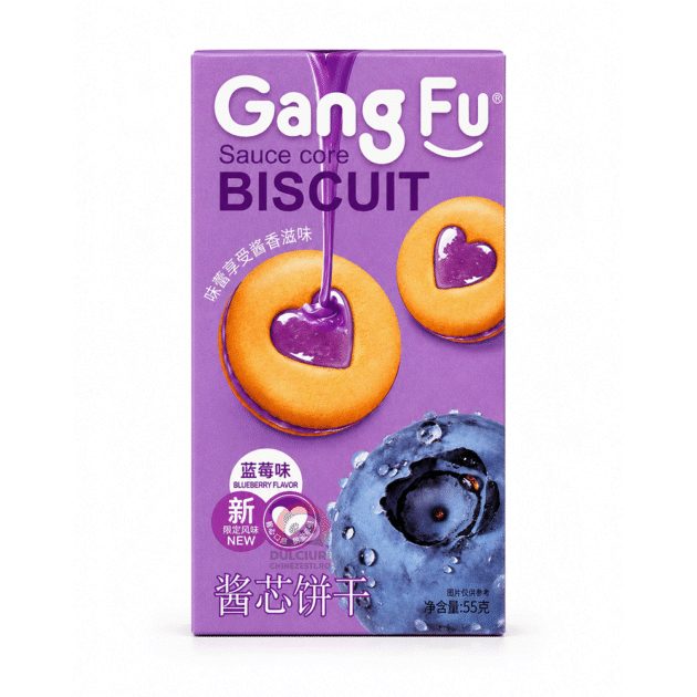 Gang Fu Sauce Core Biscuit Blueberry 55 g