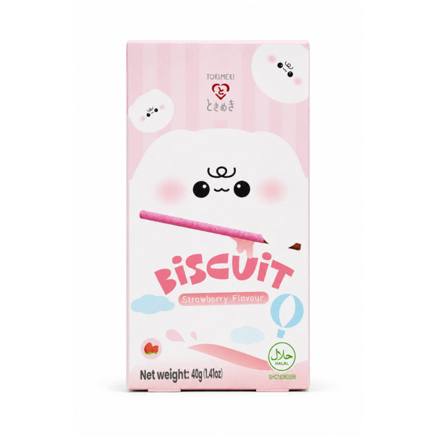 Tokimeki Biscuit Stick Strawberry