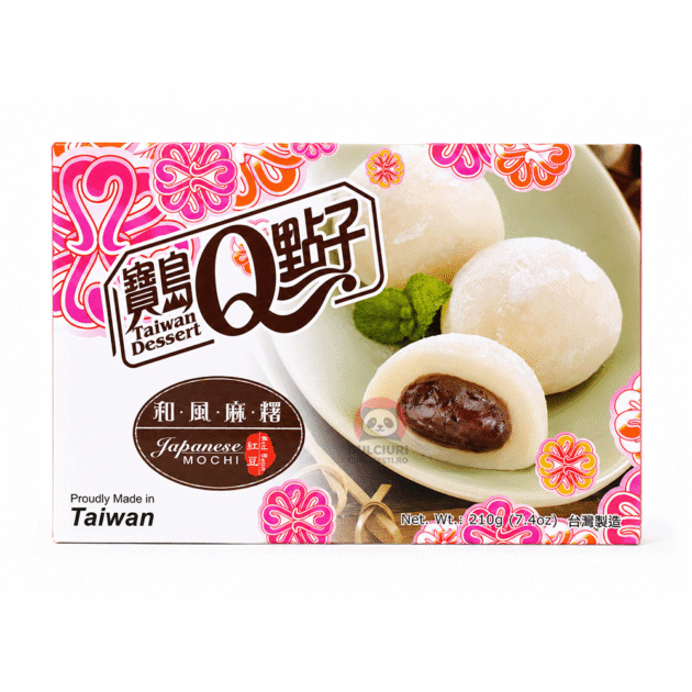 Mochi cu pastă de Fasole Roșie Taiwan Dessert 210g