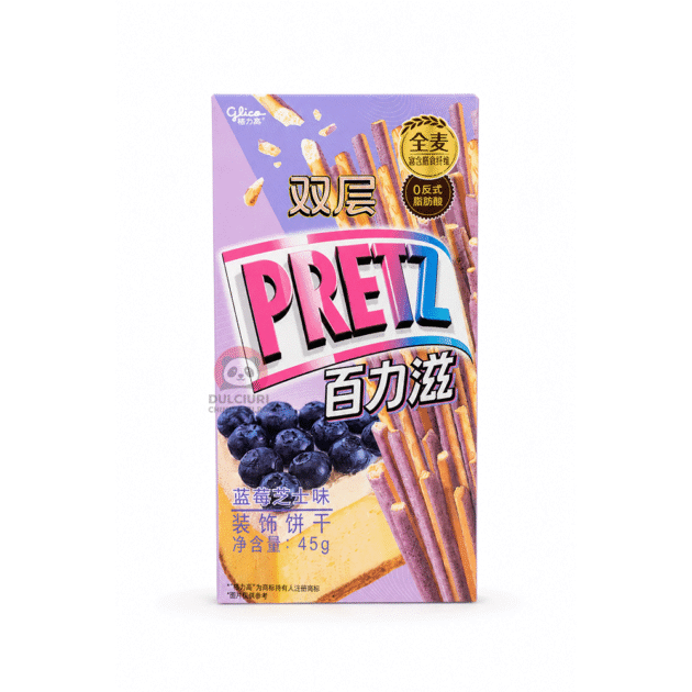 Glico Pretz cu afine și brânză 45 g