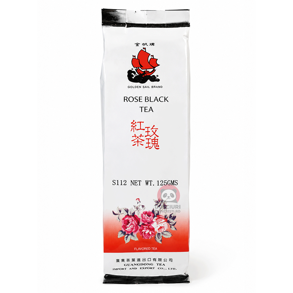 Ceai Negru cu Trandafir Golden Sail 125g