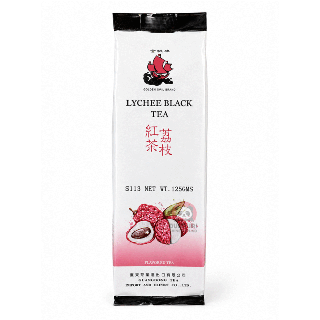 Ceai Negru cu Litchi Golden Sail 125g