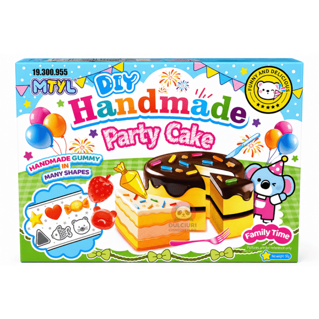 Kit DIY Tort din Jeleu MTYL Handmade Kandy Cake 50g