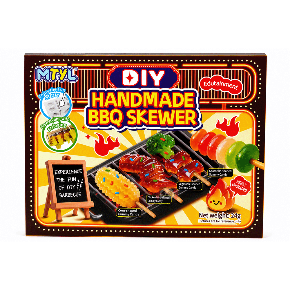 Kit DIY Frigărui BBQ din Jeleuri MTYL Handmade BBQ Skewer 24g