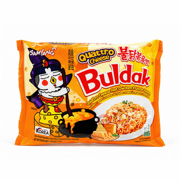 Samyang Buldak Quattro Cheese Hot Chicken Ramen 145g