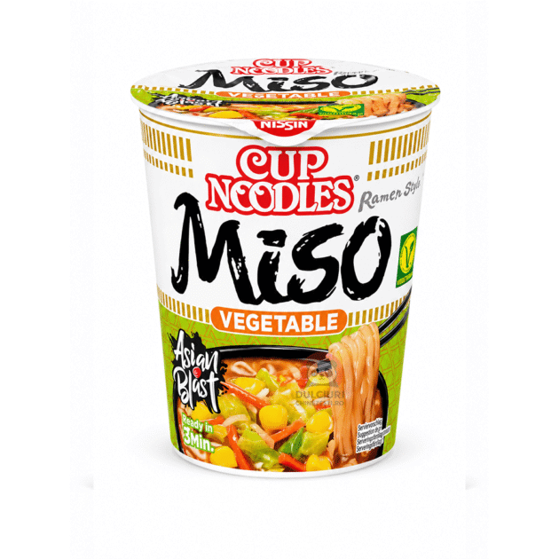 Nissin Cup Noodles Miso Vegetable 67g