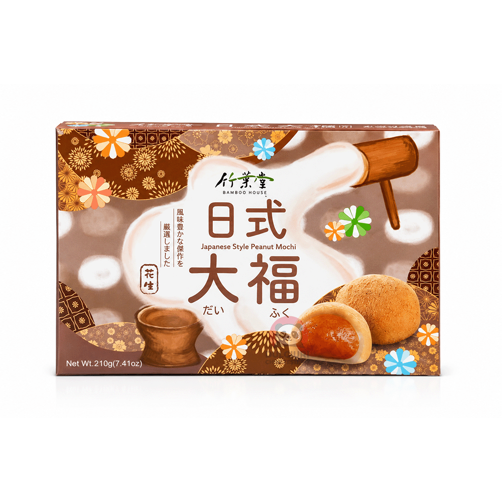 Mochi Japonez cu Arahide Bamboo House 210g