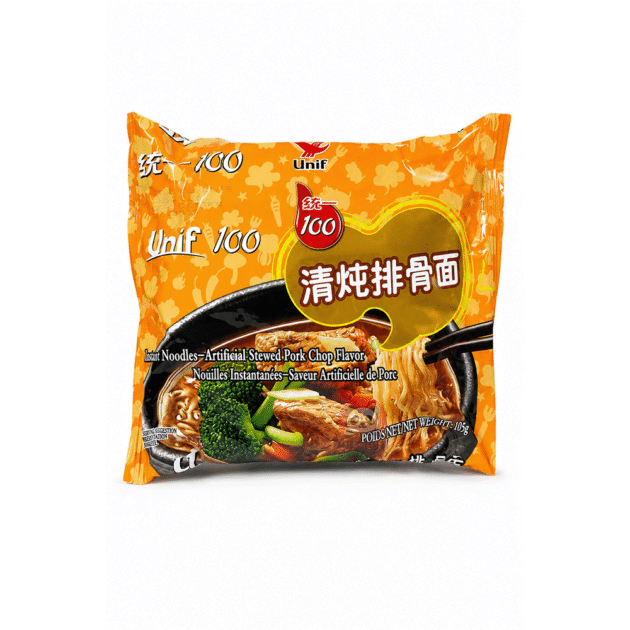 Unif 100 Ramen Instant cu Aromă de Cotlet de Porc 105g