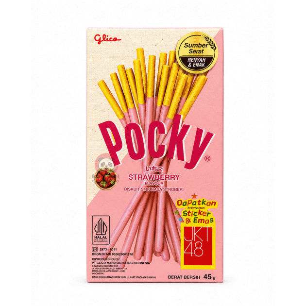 Glico Pocky cu căpșuni 45 g
