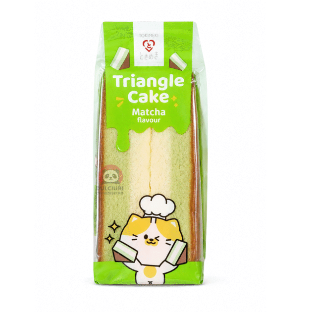 Tokimeki Triangle Cake Matcha 90 g | Prăjitură moale