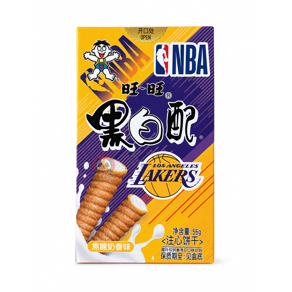 Want Want biscuiți cu caramel