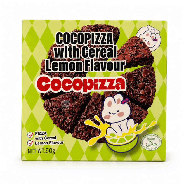 Cocopizza cu cereale și lămâie 50 g