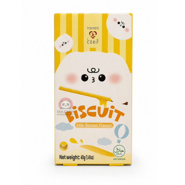 Tokimeki Biscuit Sticks cu lapte și banană 40 g