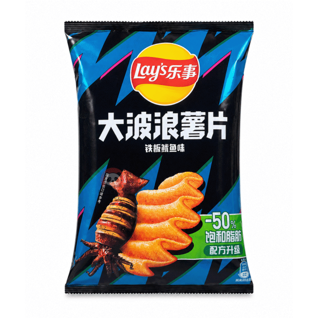 Lay’s Big Wave Calamar la Grătar 70 g
