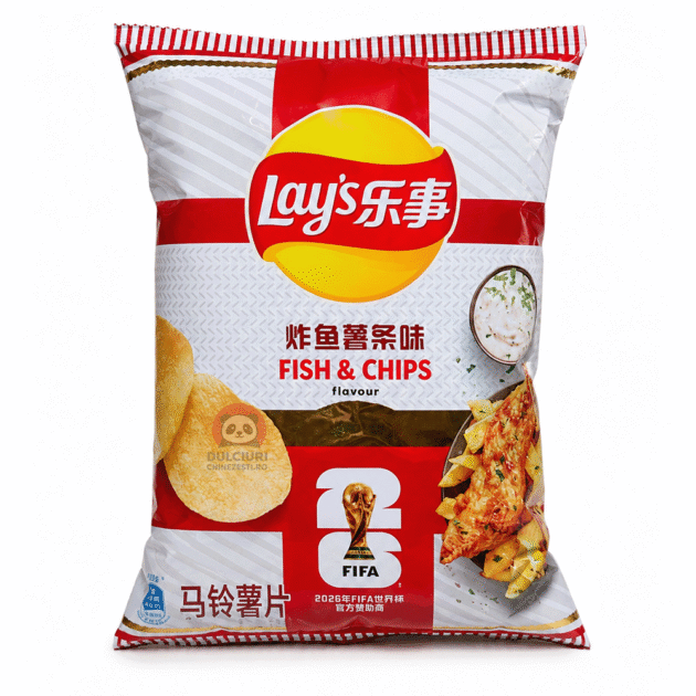 chipsuri Lay's cu pește