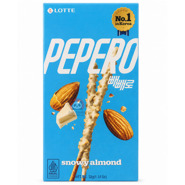 Pepero cu ciocolată albă