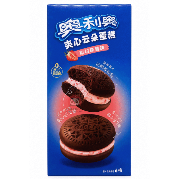 Oreo Cloud Cake cu căpșuni 132 g