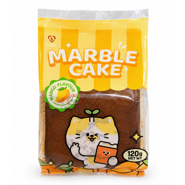 chec marmorat cu mango