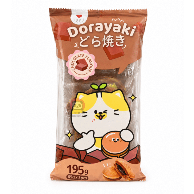 dorayaki cu ciocolată