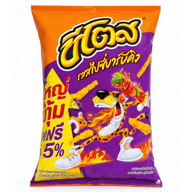 Cheetos picant cu barbecue